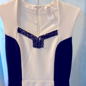 Women’s Black and white Interview Dress